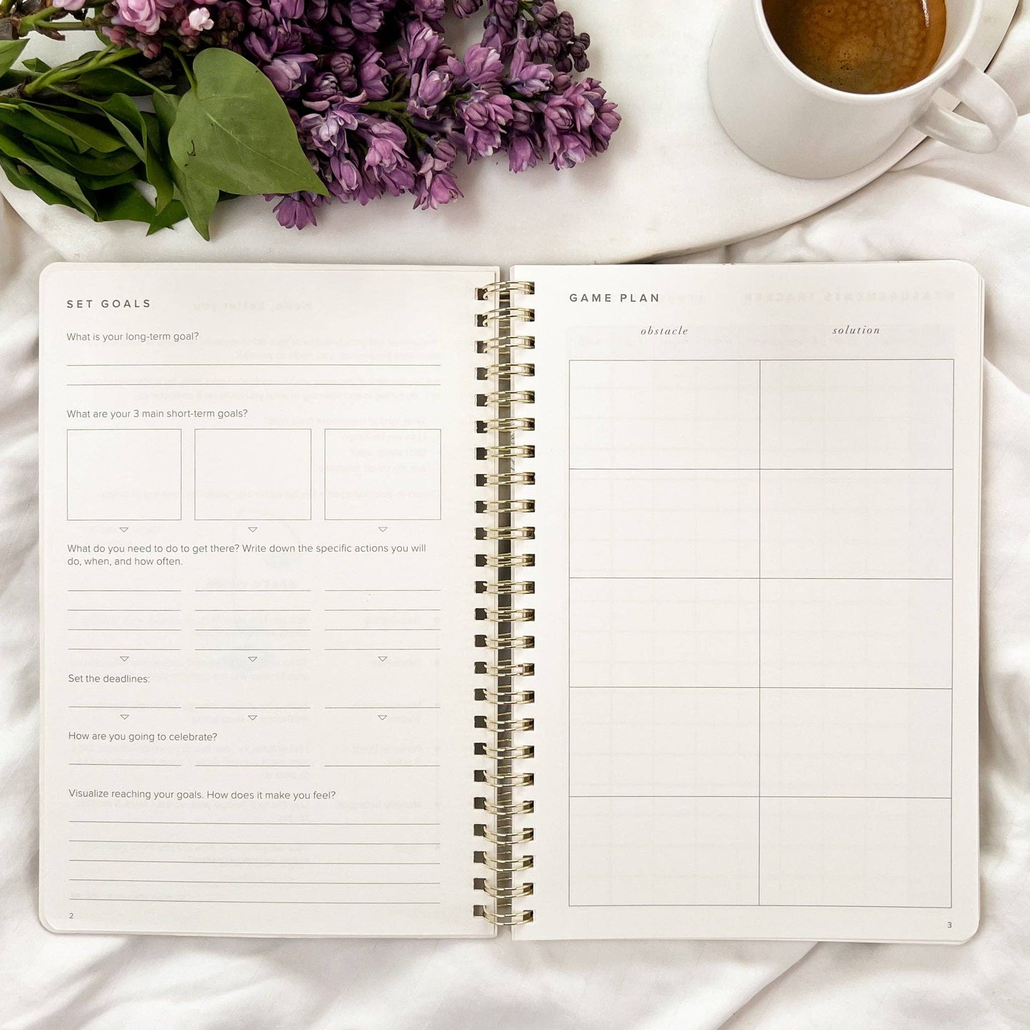 Fit & Well - Exercise Journal: Dusty Blue