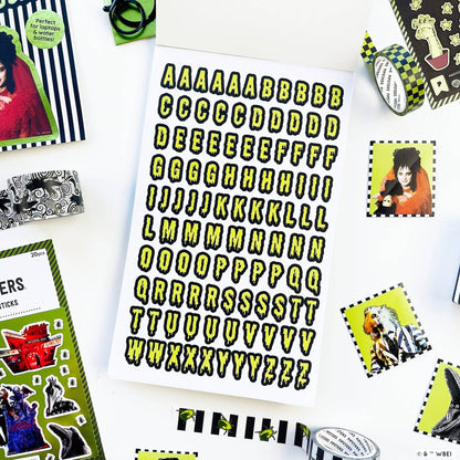 Beetlejuice Junk Journal Sticker Book