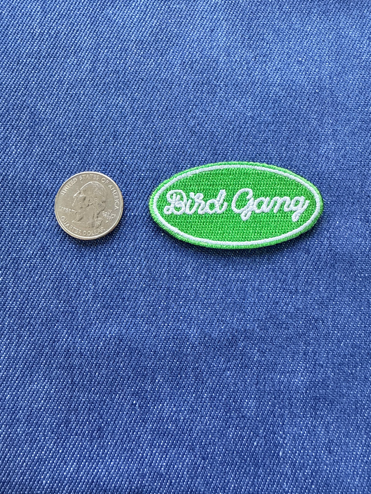Bird Gang Philadelphia Football Chain Stitched Patch
