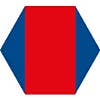 Bauhaus Edition - Drehgriffel Nr. 1 - Ballpoint Pen: Red / Royal Blue