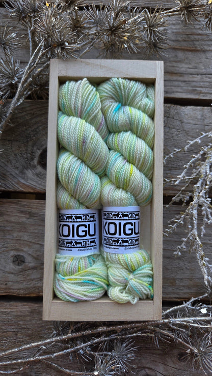 Holiday Sock Crates: P092 - Winter Blues