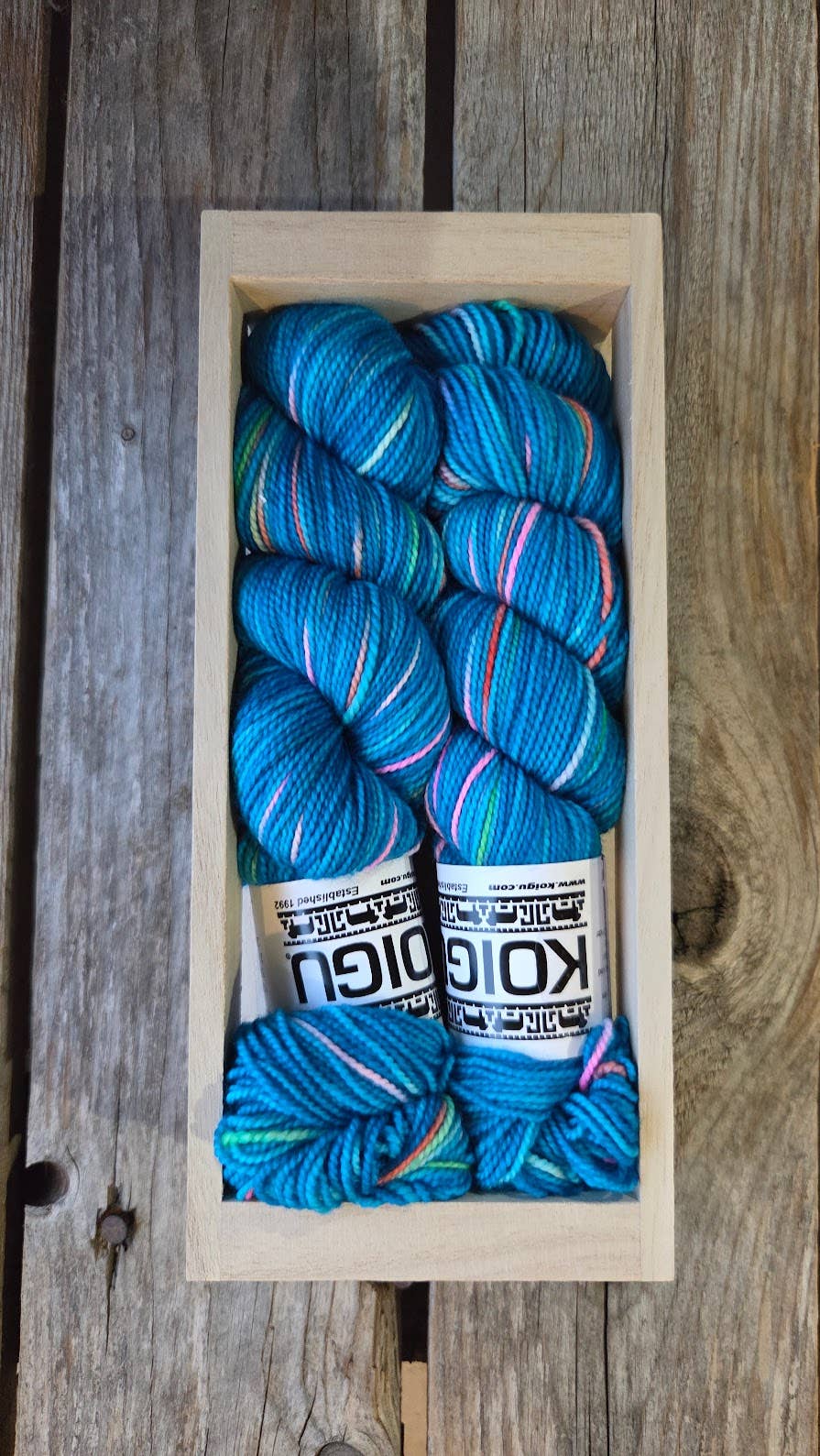 Holiday Sock Crates: P072 - Winter Blues