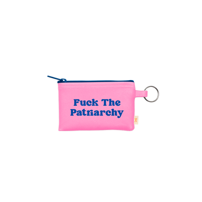 NEW! Colorblock Penny Key Ring: Stay Toxic