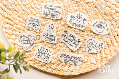 Romantasy Stick and Stitch Embroidery Pack, Fae Court