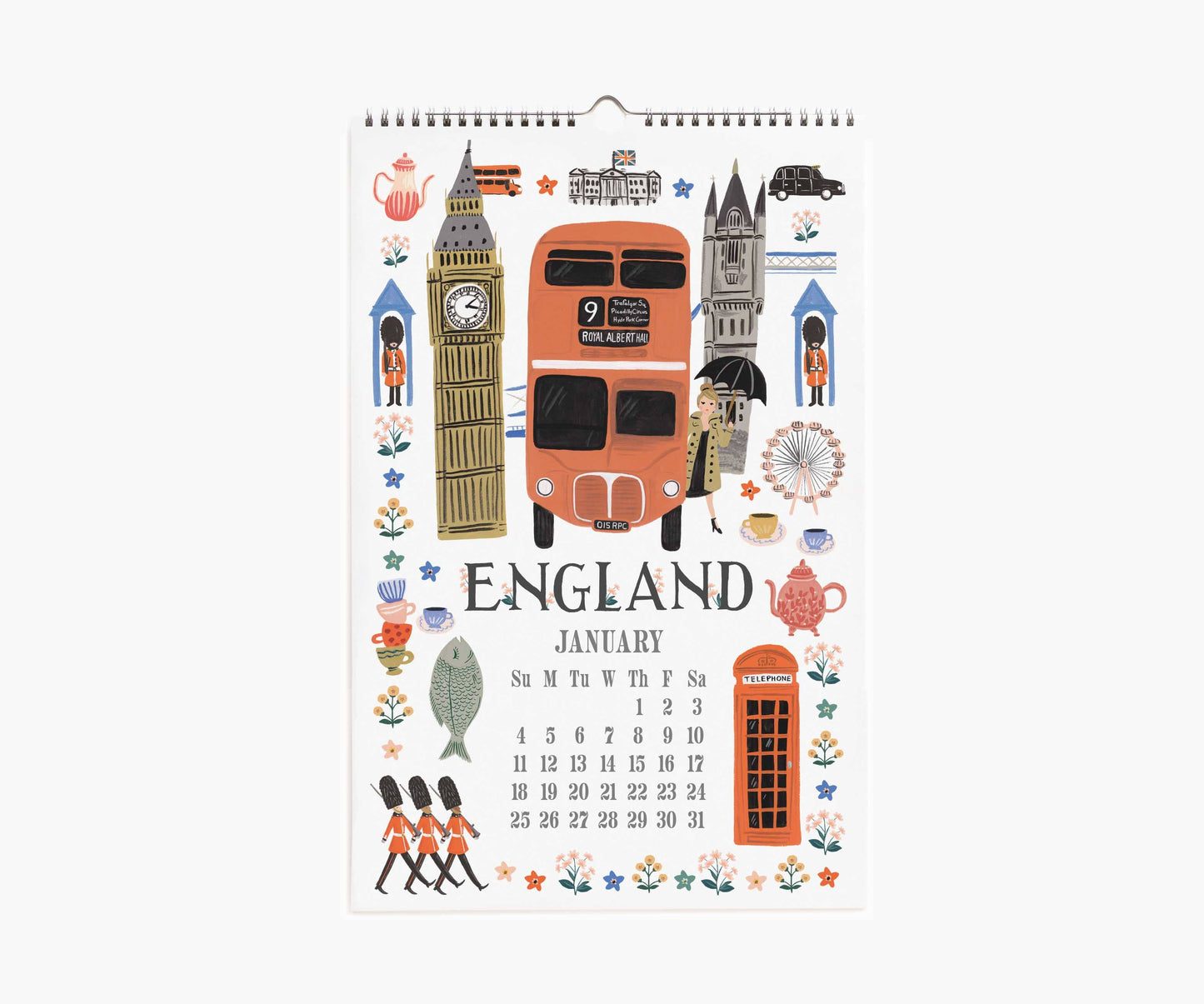 2026 World Travel Wall Calendar