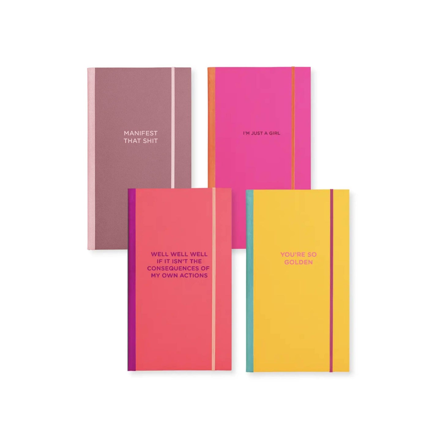 NEW! Skinny Notebooks: Manifest That Shit