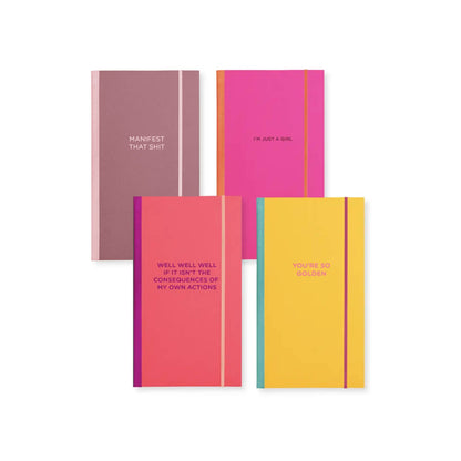 NEW! Skinny Notebooks: Manifest That Shit