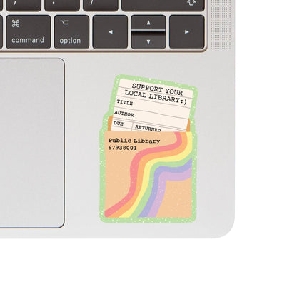 Library Book Read Community High Quality Vinyl Sticker