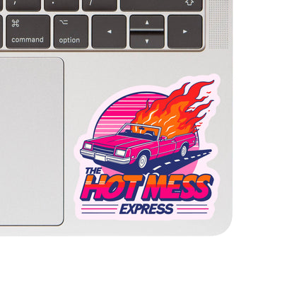 80s Funny Bright Humor Nostalgia High Quality Vinyl Sticker