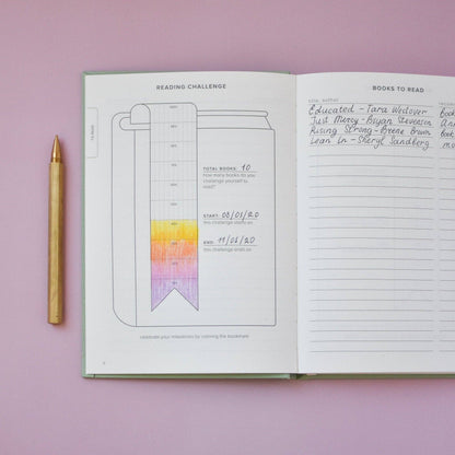 Reading Journal (Original): Burgundy