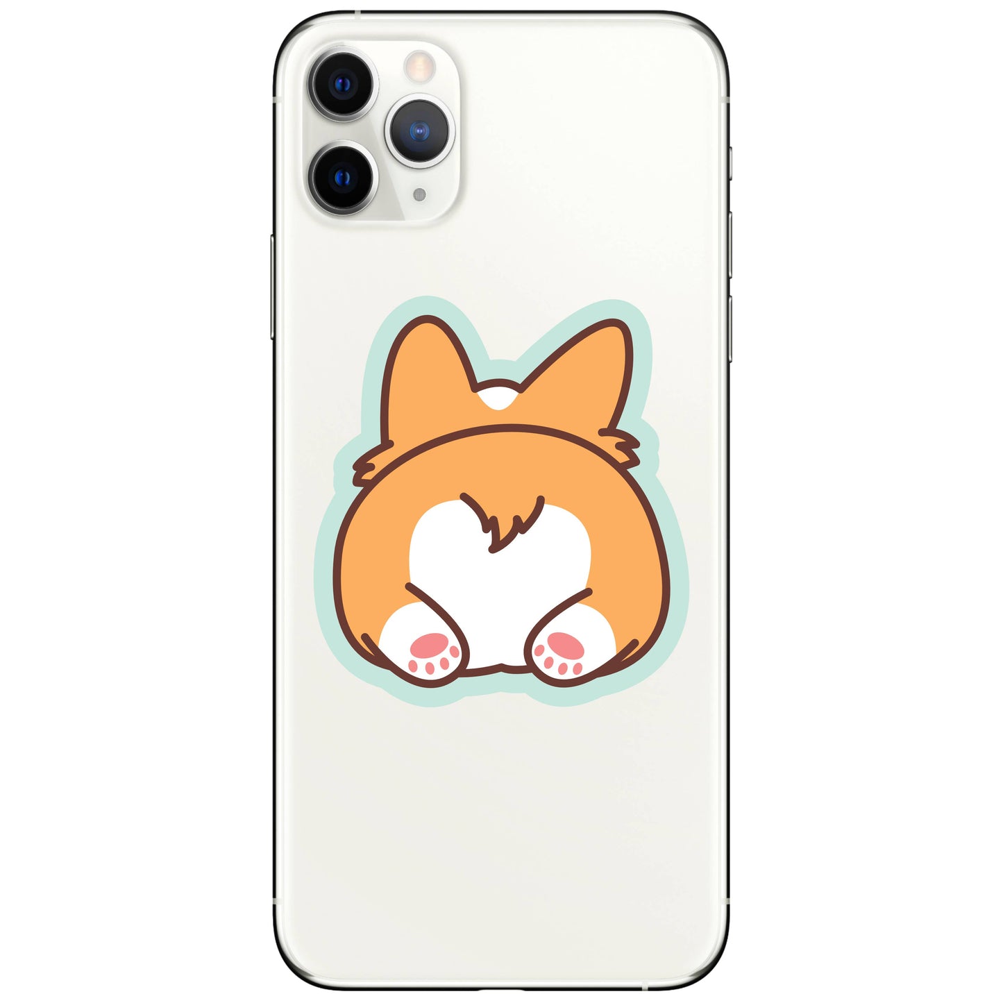 Dog Sploot Butt Pet Cute Puppy High Quality Vinyl Sticker
