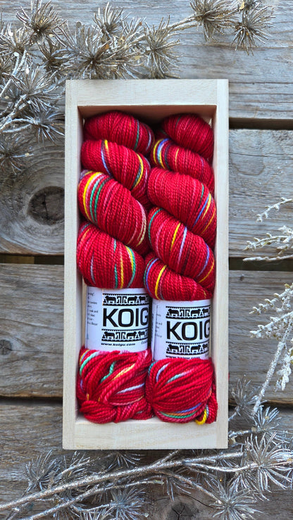 Holiday Sock Crates: P741 - Jolly Greens