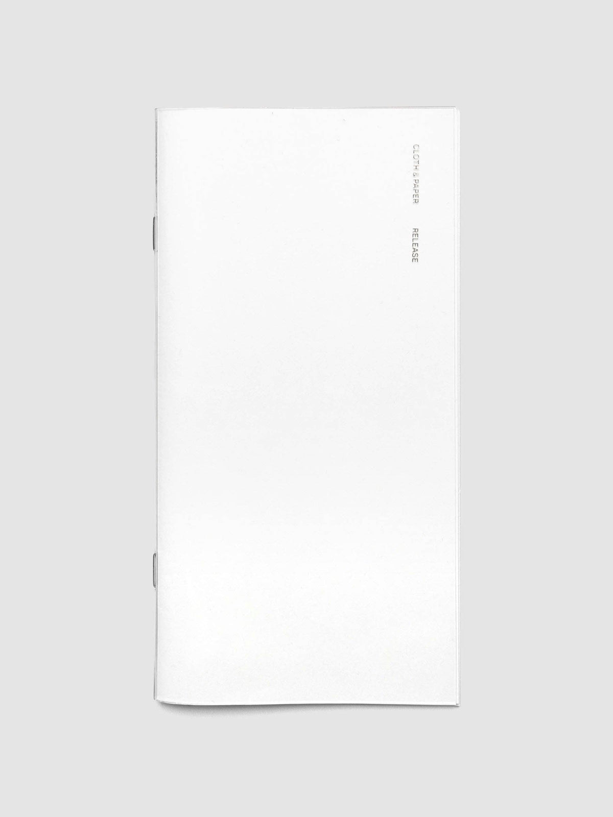 Release Paper Travel Notebook