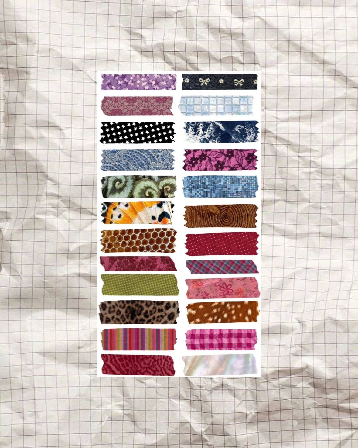 Washi Sticker Sheet