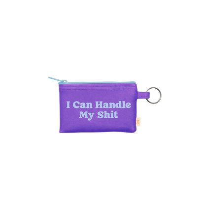 NEW! Colorblock Penny Key Ring: Stay Toxic