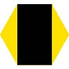 Bauhaus Edition - Drehgriffel Nr. 1 - Ballpoint Pen: Black / Lemon