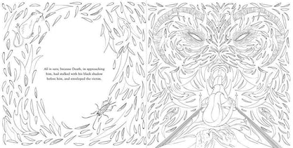 Edgar Allan Poe: An Adult Coloring Book
