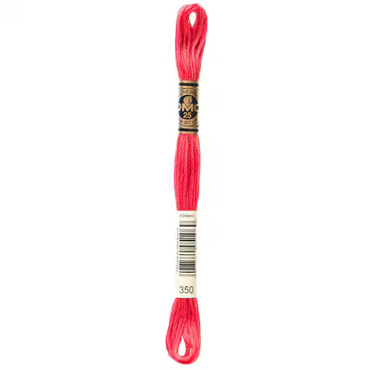 DMC Floss- 350 Med Coral