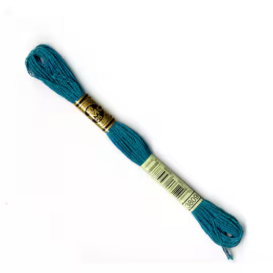 DMC Floss-3809 Very Dark Turquoise