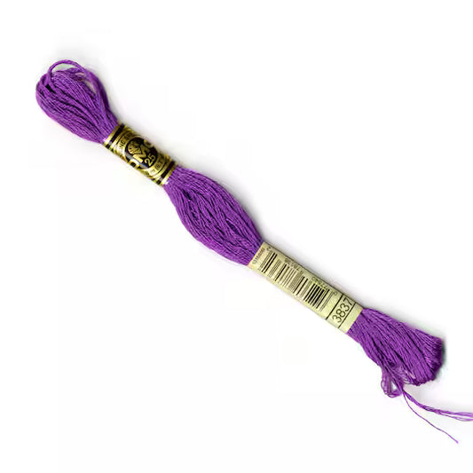 DMC Floss- 3837 Ultra Dark Lavender