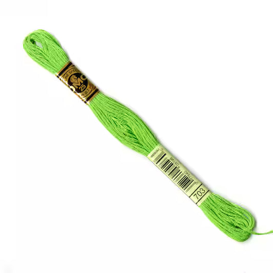 DMC Floss- 703 Chartreuse