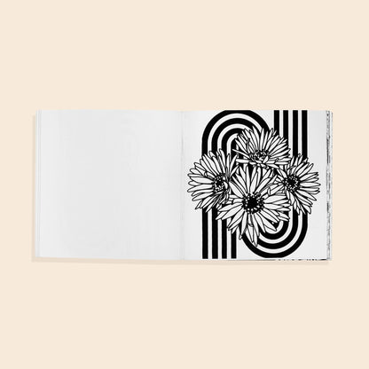 Heyday: A Retro Flower Design Coloring Book (Spring)