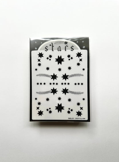 Stars sticker sheet