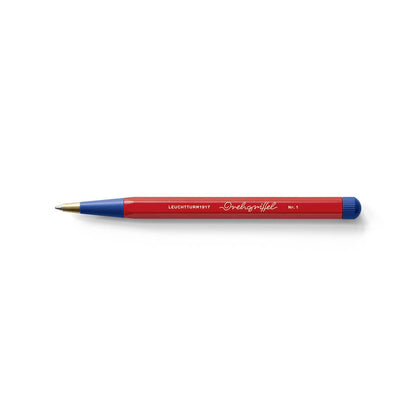 Bauhaus Edition - Drehgriffel Nr. 1 - Ballpoint Pen: Red / Royal Blue