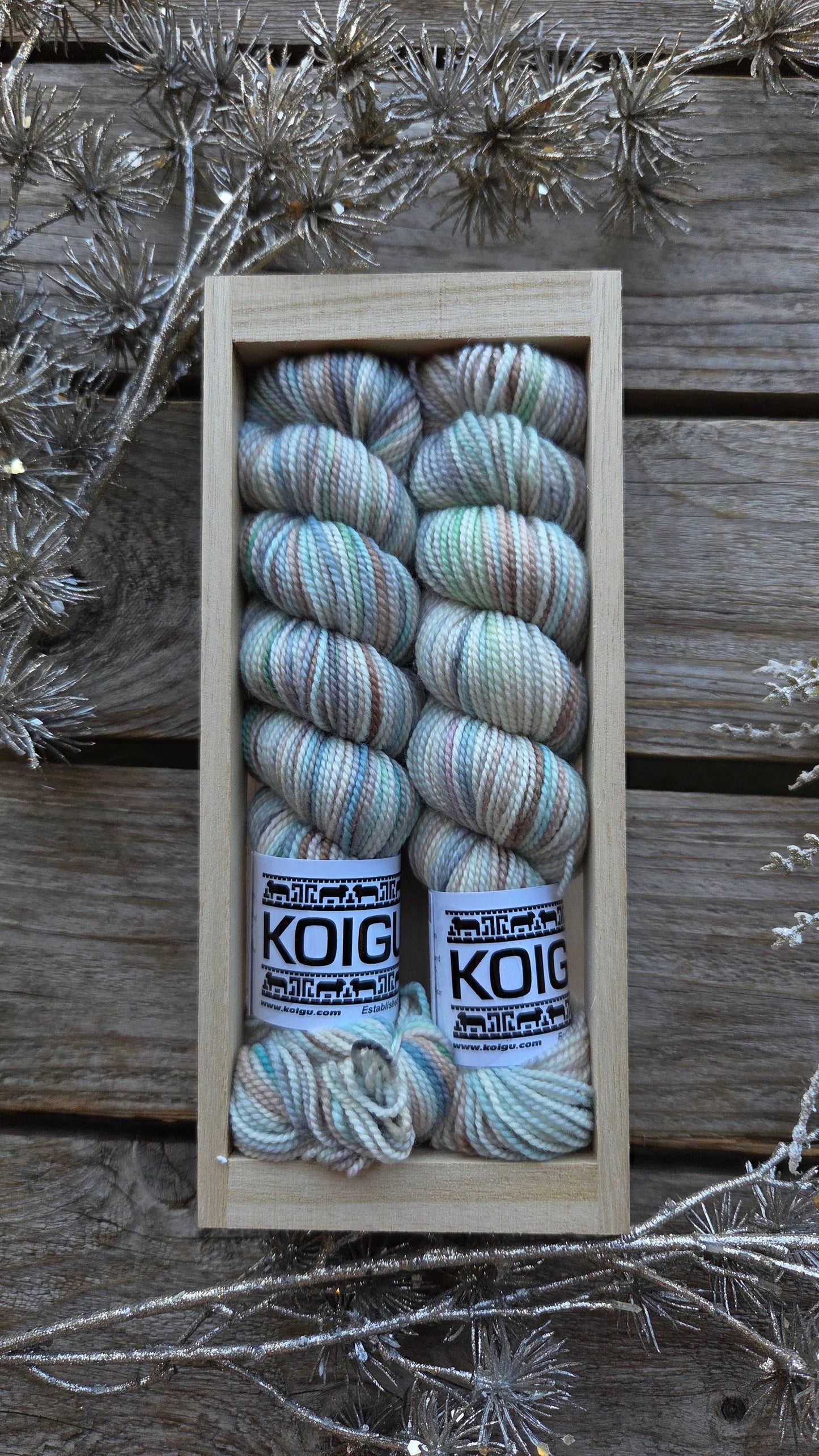 Holiday Sock Crates: P490 - Winter Blues