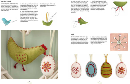 A Year of Felt Decorations