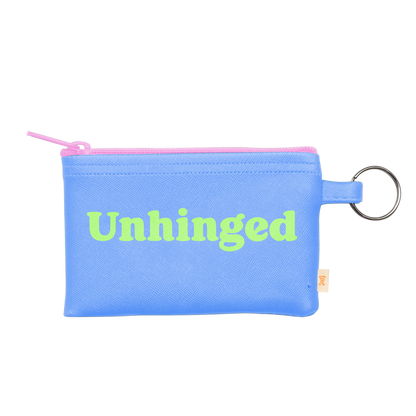 NEW! Colorblock Penny Key Ring: Stay Toxic