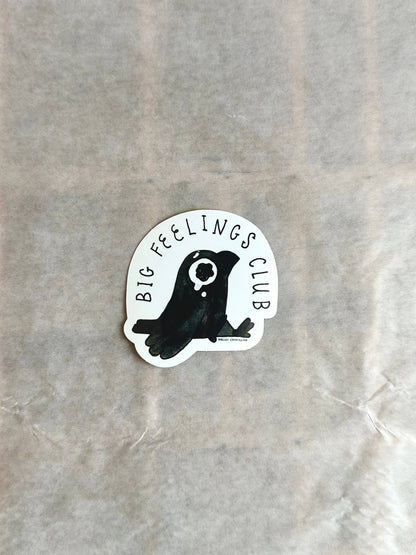 Big Feelings Club - Stay Soft - sticker