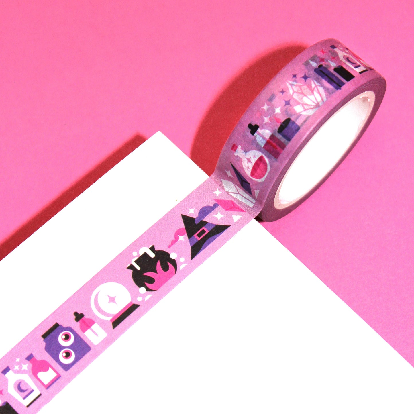 "Witch's Tools" Cute Witchy Apothecary Halloween Washi