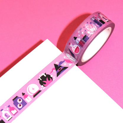 "Witch's Tools" Cute Witchy Apothecary Halloween Washi