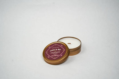 Como La Flor Candle Tin | Jasmine & Floral