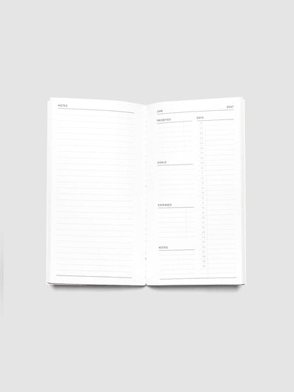 2027 Dated Travel Notebook | Monthly | Pocket Plus