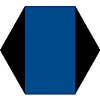 Bauhaus Edition - Drehgriffel Nr. 1 - Ballpoint Pen: Royal Blue / Red