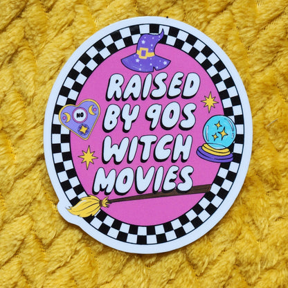 90s sticker funny witch movies hydroflask planner