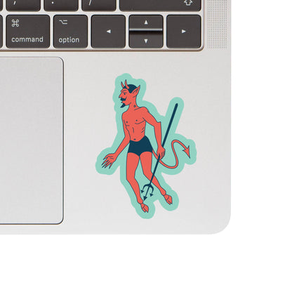Cool Devil Diablo Loteria Game High Quality Vinyl Sticker