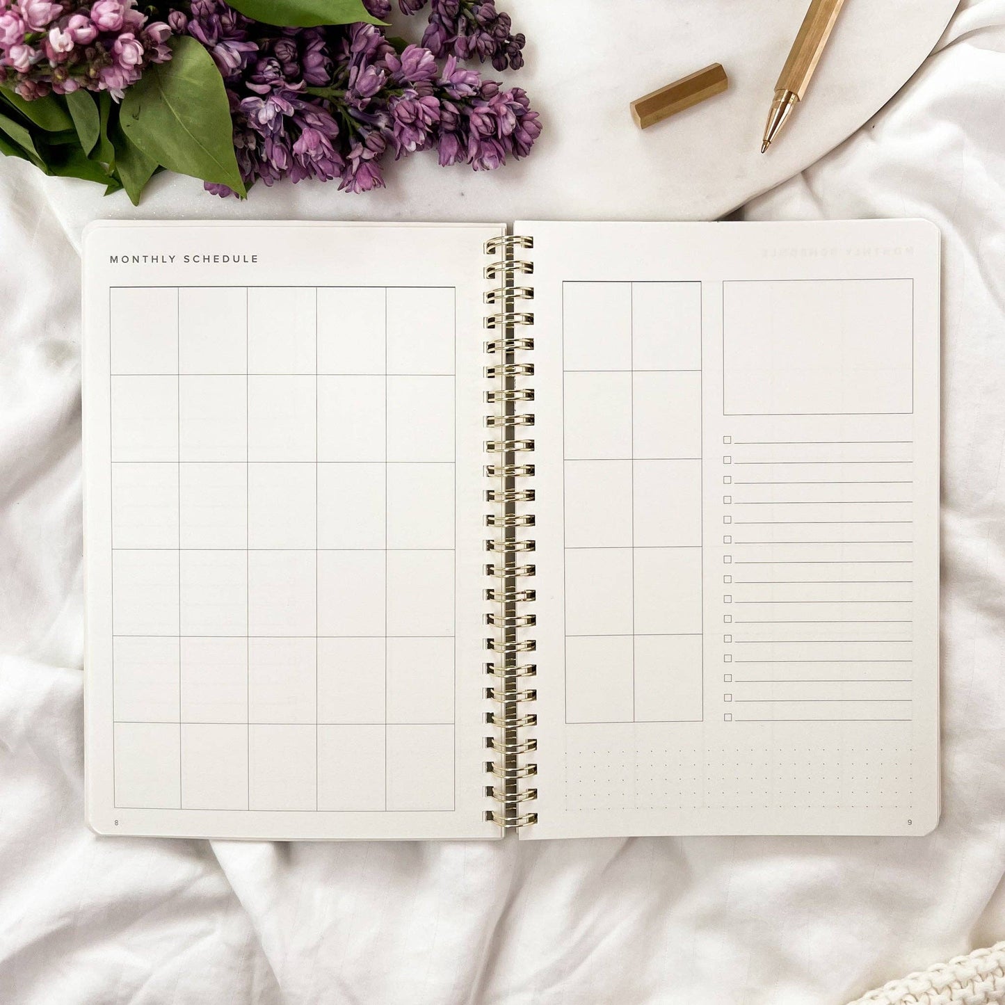 Fit & Well - Exercise Journal: Dusty Blue