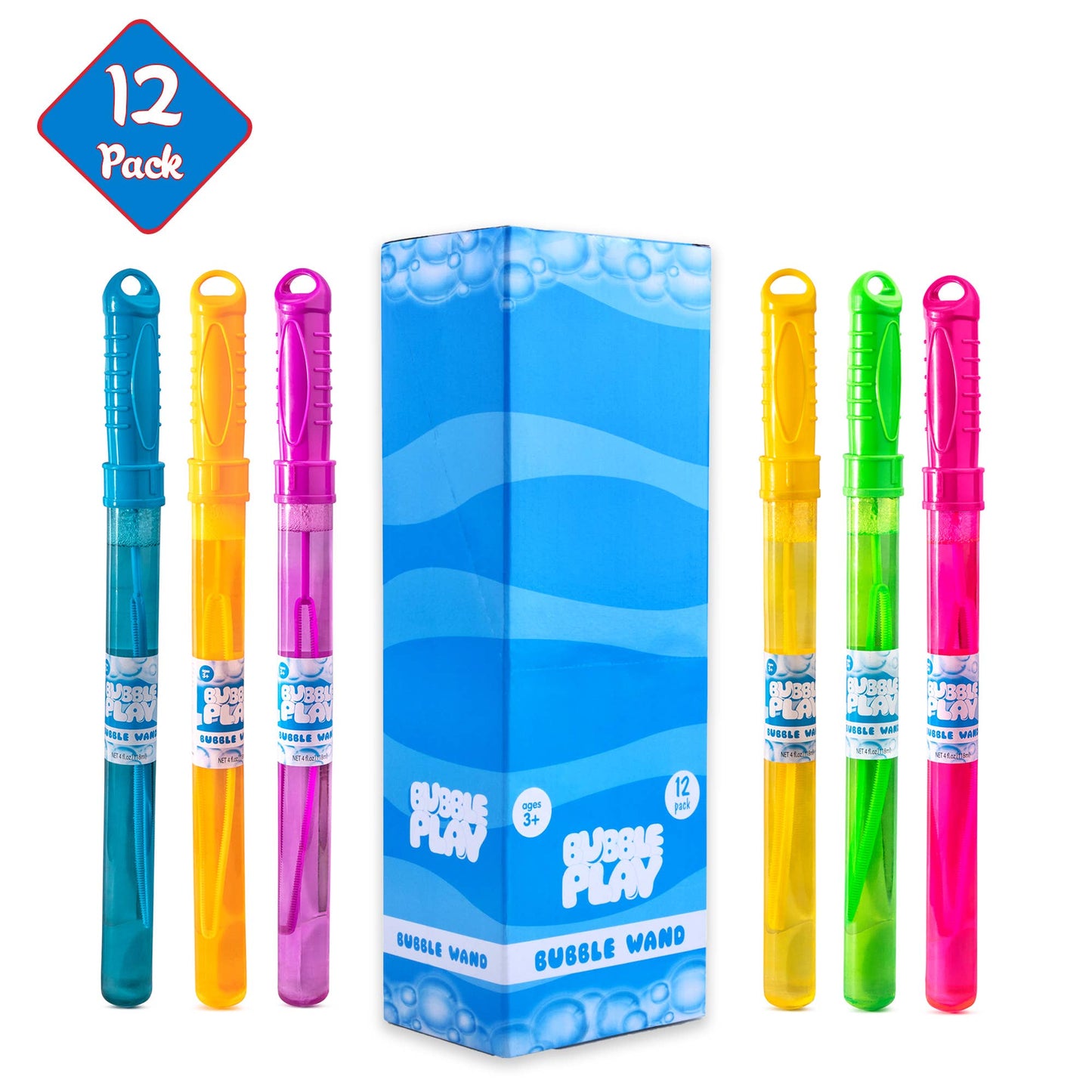 BubblePlay-Big Bubble Wands 4 oz