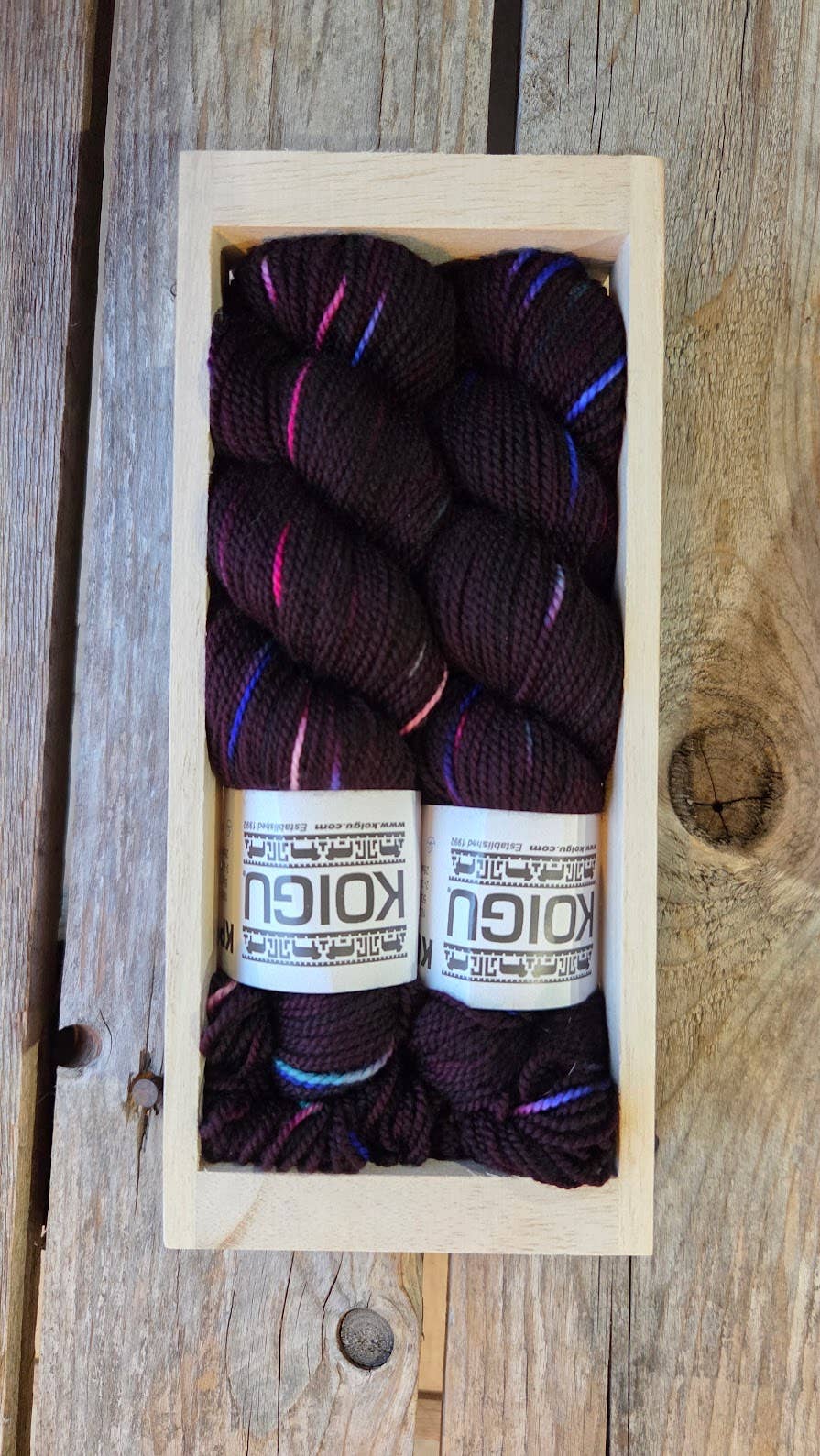 Holiday Sock Crates: P092 - Winter Blues