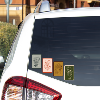 Lunar Heart Magic Folklore High Quality Vinyl Sticker