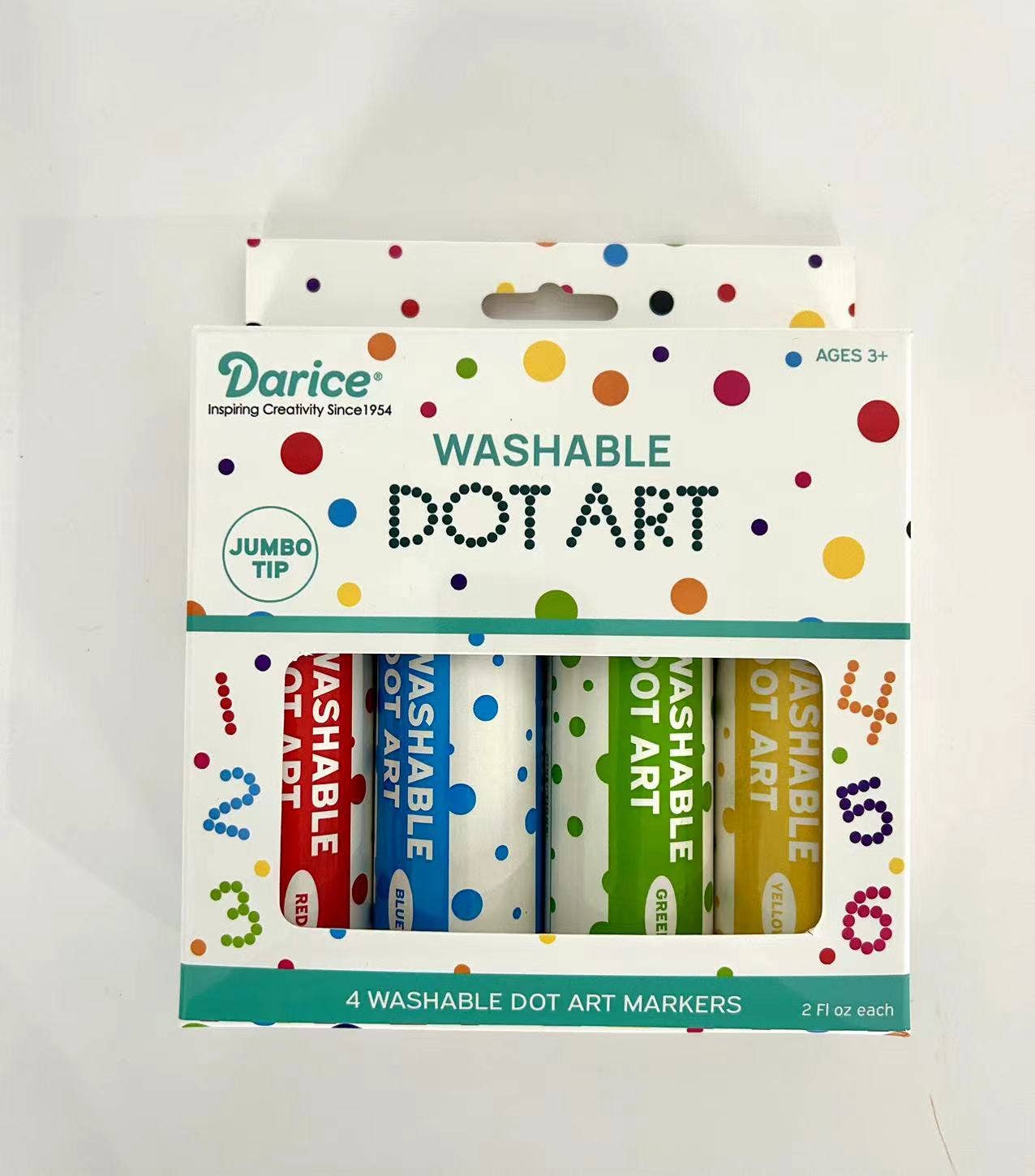 Washable Dot Art Markers- Set of 4