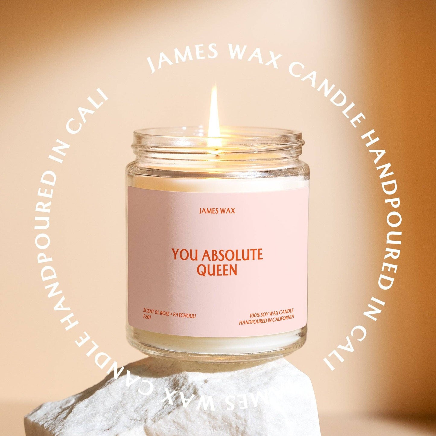 Friendship Gift Absolute Queen Candle F201: No, Just the Candle / 04. Coconut + Orange