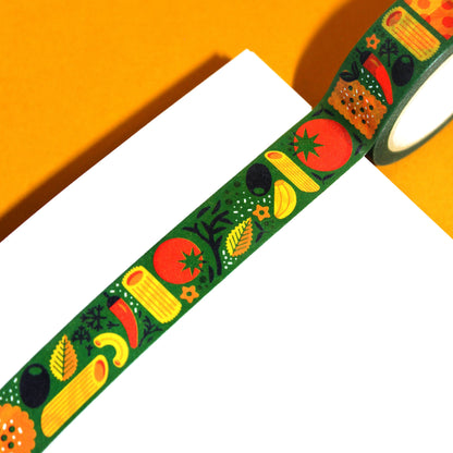 Pasta Stationery Washi Tape | Food Stationery, Pasta Craft