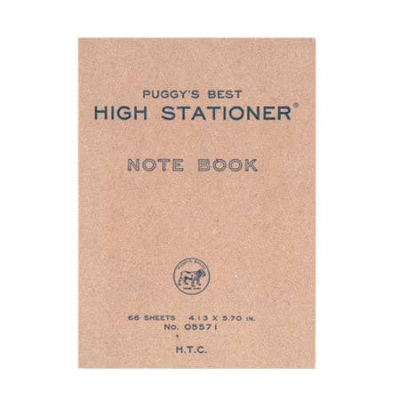 Puggy's Best Pocket Notebook/ S: Red