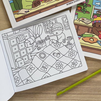 Fall-Winter Coloring Book