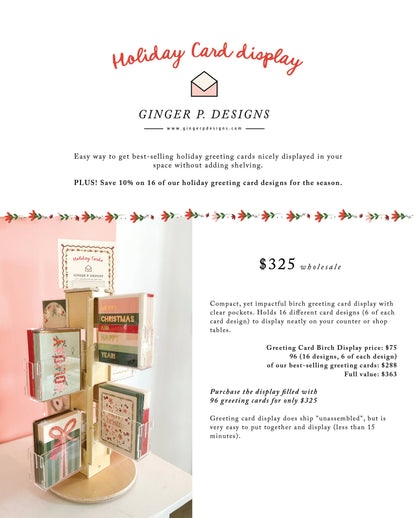 Ginger P. Designs HOLIDAY Greeting Card