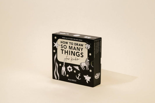 How to Draw So Many Things: Set of 5 Books for Kids (Easter)